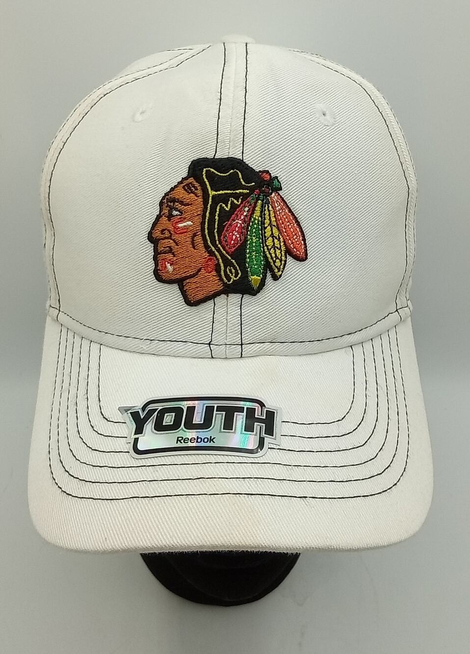 Vintage Chicago Blackhawks NHL Reebok Youth Cap Strapback